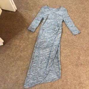 Gray sweater dress from Francesca’s. NWOT